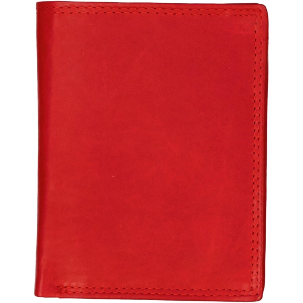 Dernier Kombibörse RFID-Schutz echt Rindleder rot