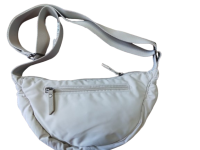 New Bags Schultertasche Bananabag klein super leicht cream