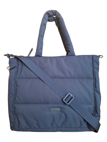 New Bags Shopper 2 Griffe + langer Riemen super leicht Dark Navy
