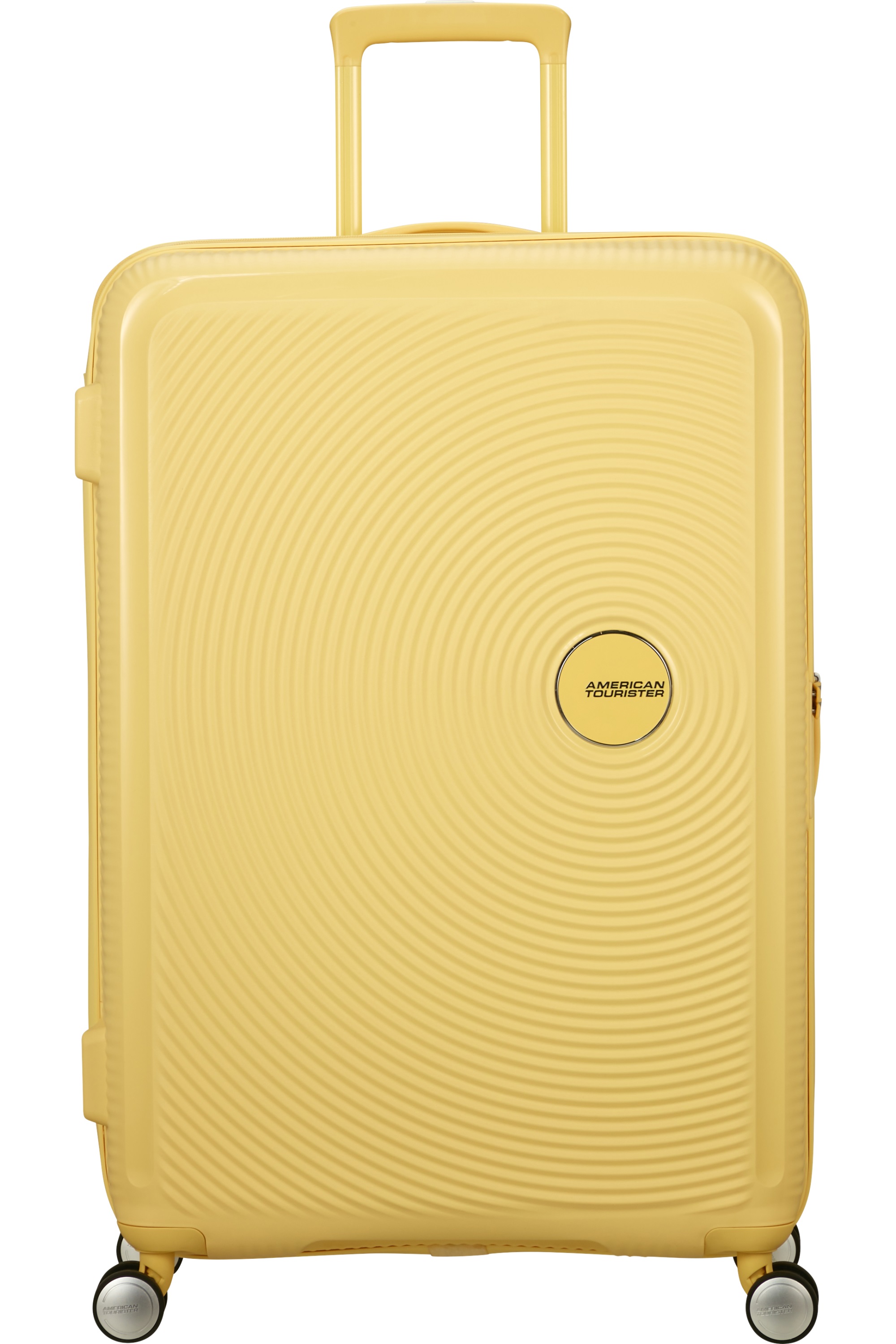 American Tourister 'Soundbox' Spinner 77cm 4,2kg 97/110L Pastel Yellow