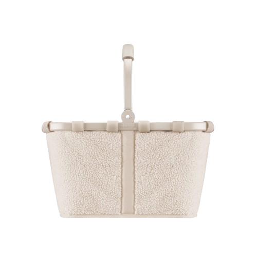 Reisenthel  'Carrybag' Einkaufskorb mit Alurahmen 22l teddy sand