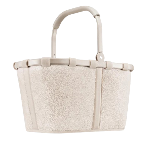 Reisenthel  'Carrybag' Einkaufskorb mit Alurahmen 22l teddy sand