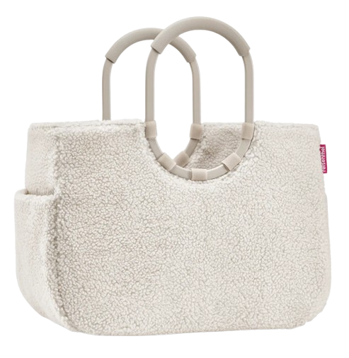 Reisenthel  'loopshopper M frame' mit Alugriffen und Organizer teddy sand