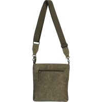 New Bags Schultertasche aus PU olive