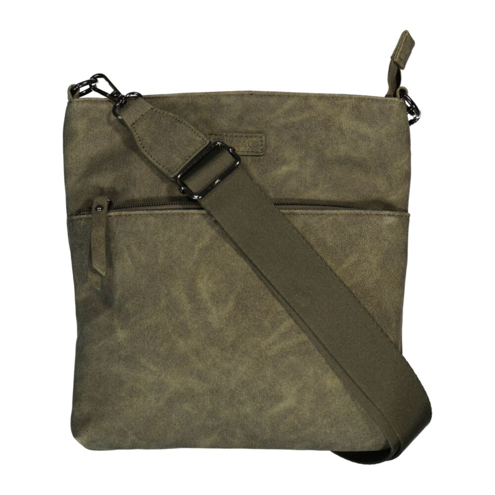 New Bags Schultertasche aus PU olive