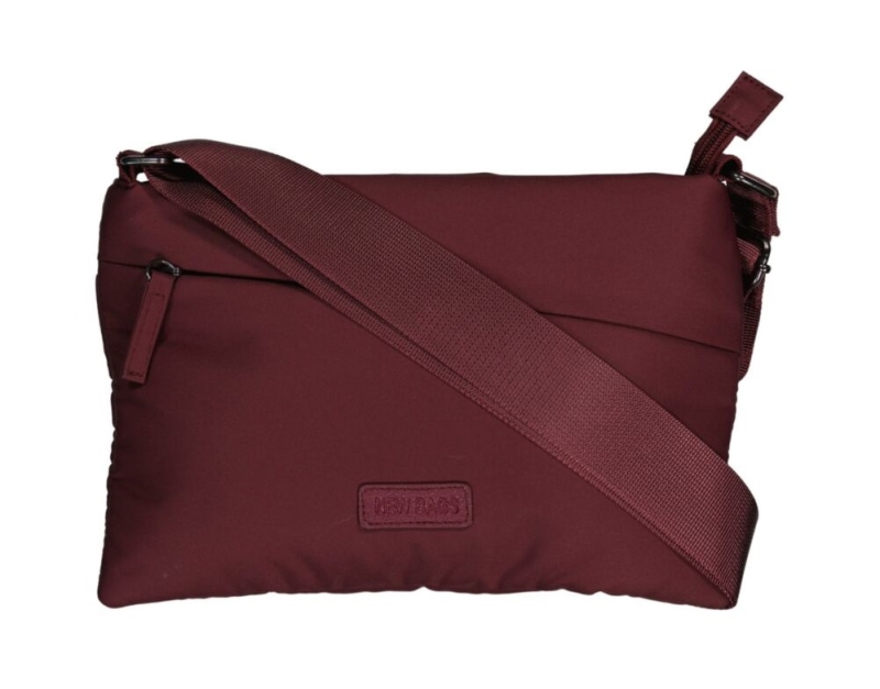 New Bags Damentasche aus Spinnstoff  Burgundy