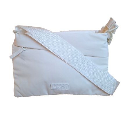 New Bags Damentasche aus Spinnstoff  Off white
