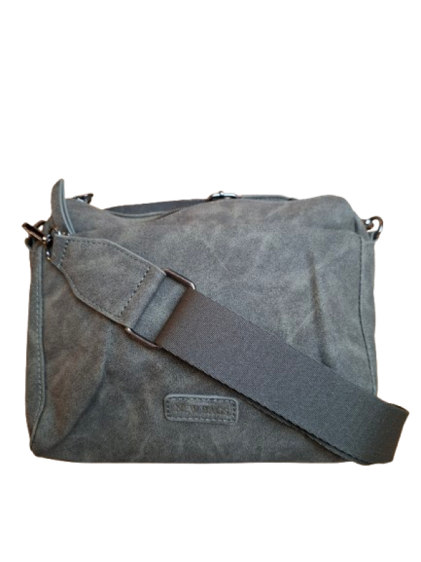 New Bags Schultertasche aus PU olive