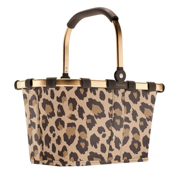 Reisenthel 'Carrybag XS' Einkaufskorb Alurahmen frame leo macchiato