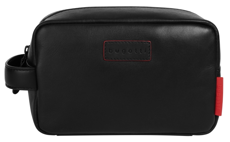 Bugatti 'Clark' Kulturbeutel Schwarz