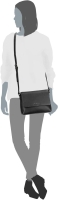 Bugatti 'Bella' Schultertasche Schwarz