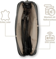 Bugatti 'Bella' Schlüsseletui Schwarz