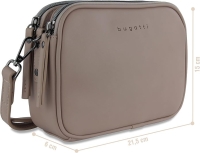 Bugatti 'Almata' Schultertasche Sand