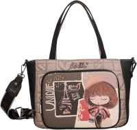 Anekke 'Mademoiselle' Damenshoppertasche braun/beige