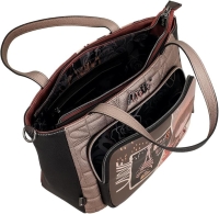 Anekke 'Mademoiselle' Damenshoppertasche braun/beige