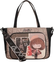 Anekke 'Mademoiselle' Damenshoppertasche braun/beige
