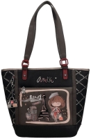 Anekke 'Mademoiselle' Damenshoppertasche braun/beige