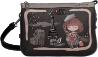 Anekke 'Mademoiselle' Damenschultertasche braun/beige