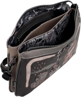 Anekke 'Mademoiselle' Damenschultertasche braun/beige