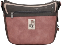 Anekke 'Mademoiselle' Damenschultertasche braun