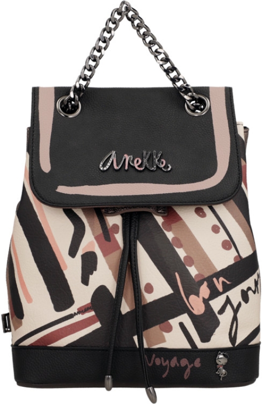 Anekke 'Mademoiselle' Damenrucksack braun/beige