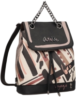 Anekke 'Mademoiselle' Damenrucksack braun/beige