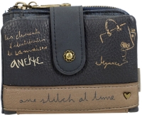 Anekke 'Mademoiselle' Damenbörse beige/blau