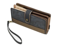 Anekke 'Mademoiselle' Damenlangbörse beige/blau