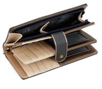 Anekke 'Mademoiselle' Damenlangbörse beige/blau