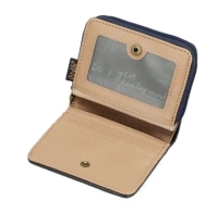 Anekke 'Mademoiselle' Damenbörse klein beige/blau