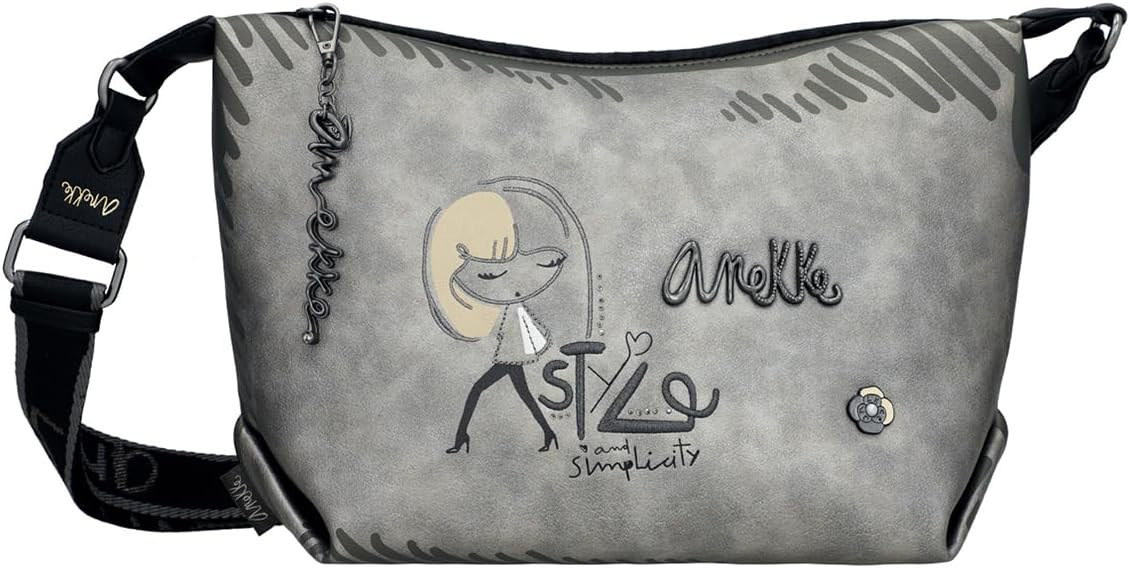 Anekke 'Mademoiselle' Damenschultertasche braun