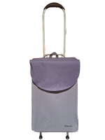 Andersen 'Hooge' Vario Shopper 41l, 40kg Tragkraft MADE IN GERMANY grau/blau