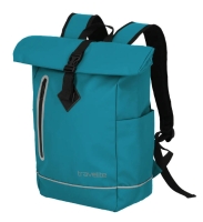 Travelite 'Basics' Rollup Rucksack Planenmaterial 19l harbor blue