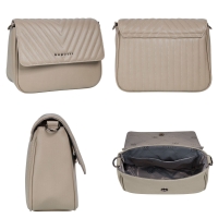 Bugatti 'Sira' Umhängetasche L beige 