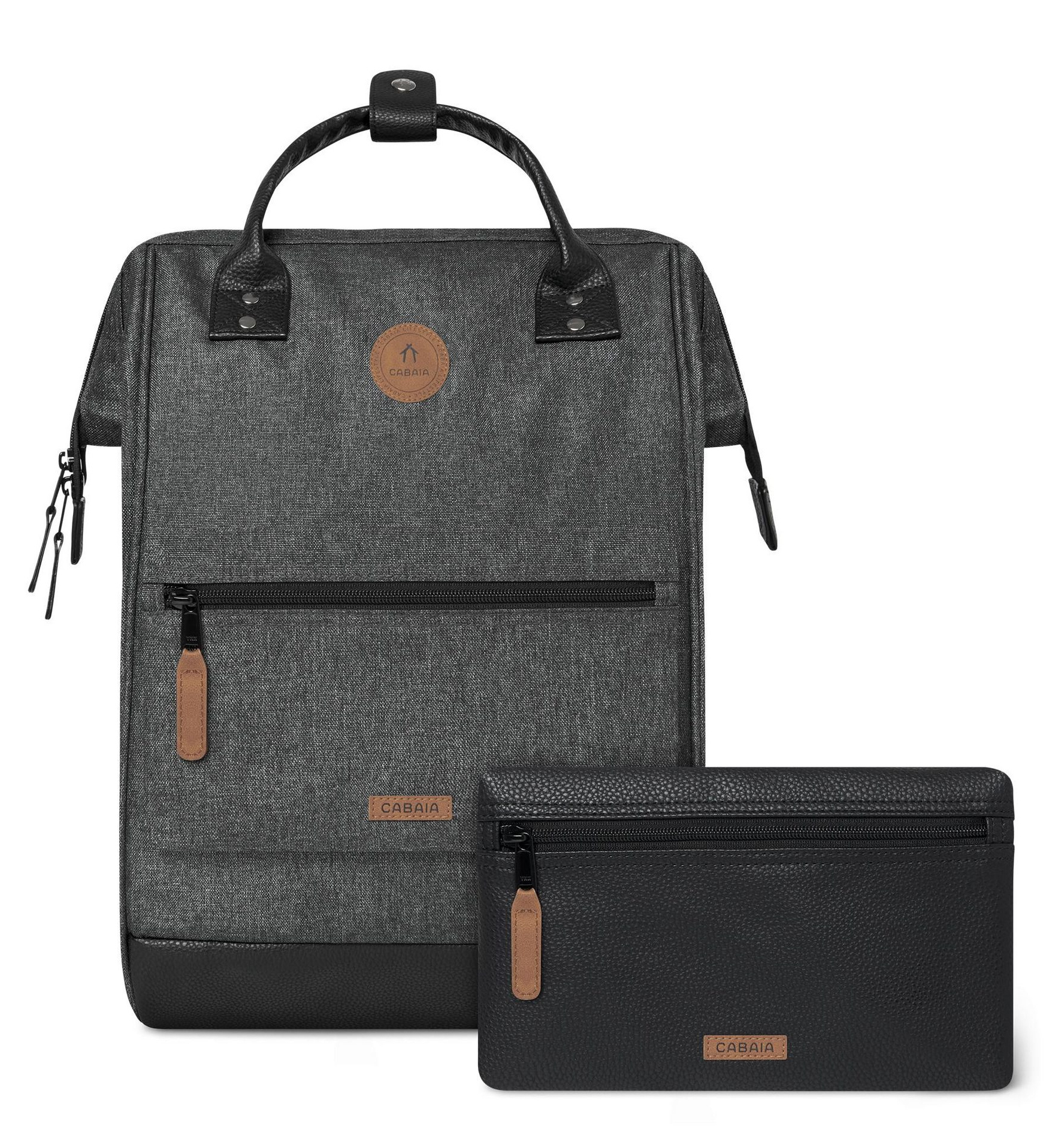 CABAIA 'CAB996FJQK' Rucksack Luxembourg L Dark Grey Melanged