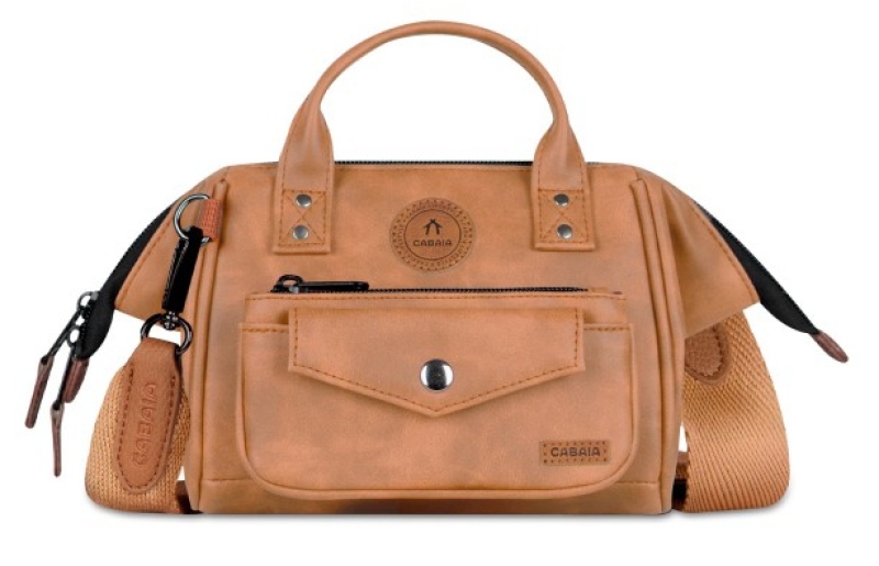  Cabaia 'Moscow' Schultertasche small camel
