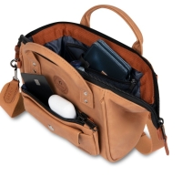  Cabaia 'Moscow' Schultertasche small camel