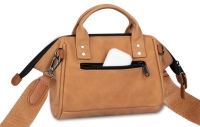 Cabaia 'Moscow' Schultertasche small camel