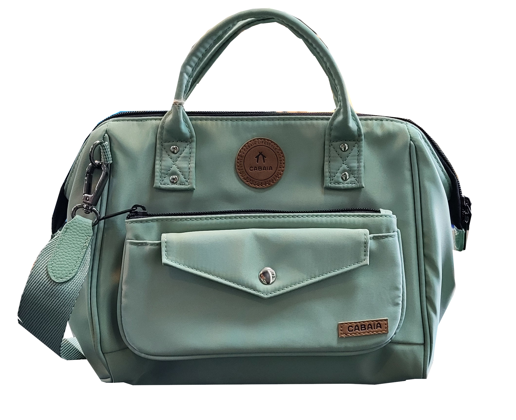 Cabaia 'Tampa' Schultertasche Medium green