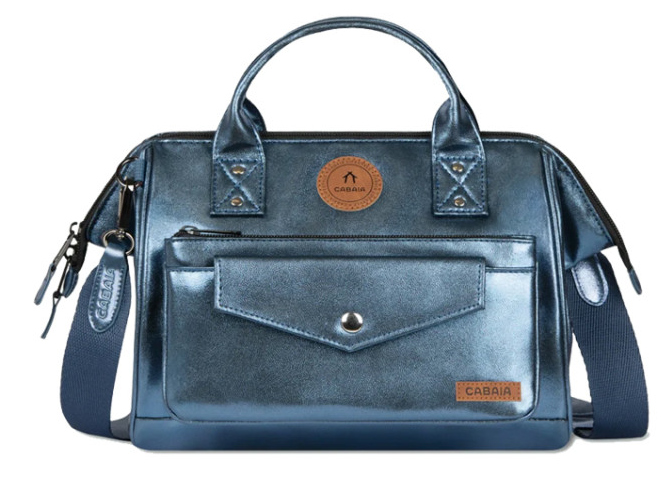 CABAIA 'Larissa' Cross Body medium navy iridescent