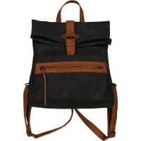 Dernier Rucksack aus PU Black Cogan