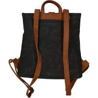 Dernier Rucksack aus PU Black Cogan