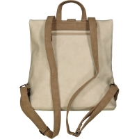 Dernier Rucksack aus PU Owhite Taupe