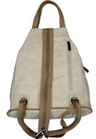 Dernier Rucksack aus PU Owhite Taupe
