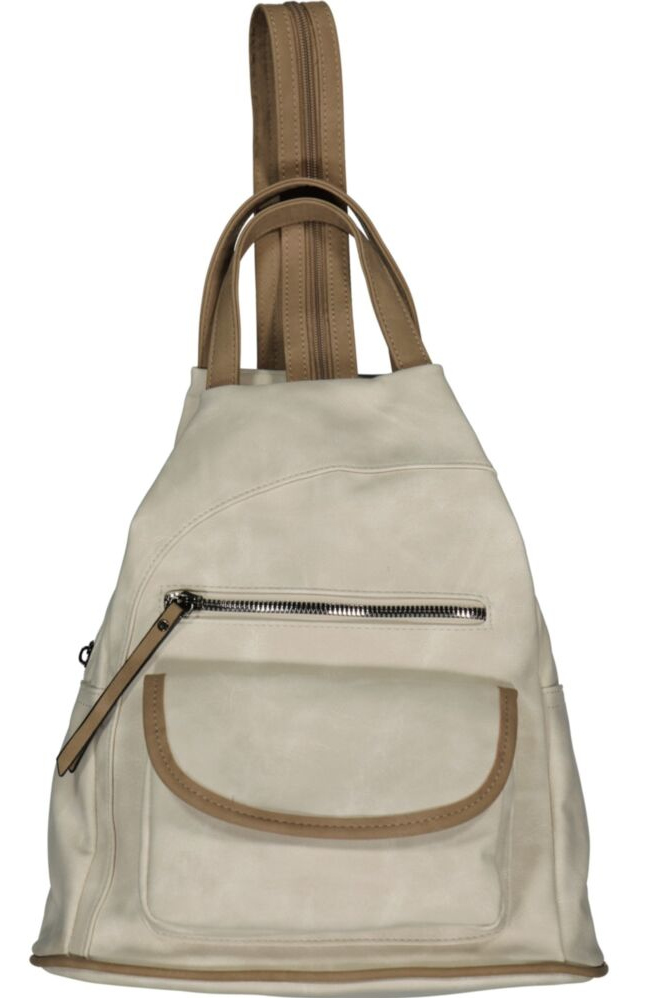 Dernier Rucksack aus PU Owhite Taupe
