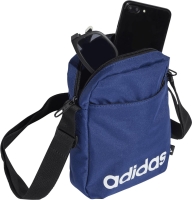 ADIDAS 'Linear Org' Bauchtasche dkblue/white