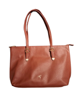 Prato 'LM Joyce' Shopper genarbtes PU burgundi