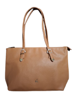 Prato 'LM Joyce' Shopper genarbtes PU mocha