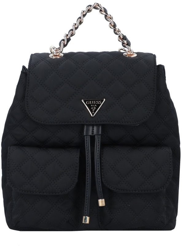 Guess 'Giully II' Packpack Damenrucksack schwarz