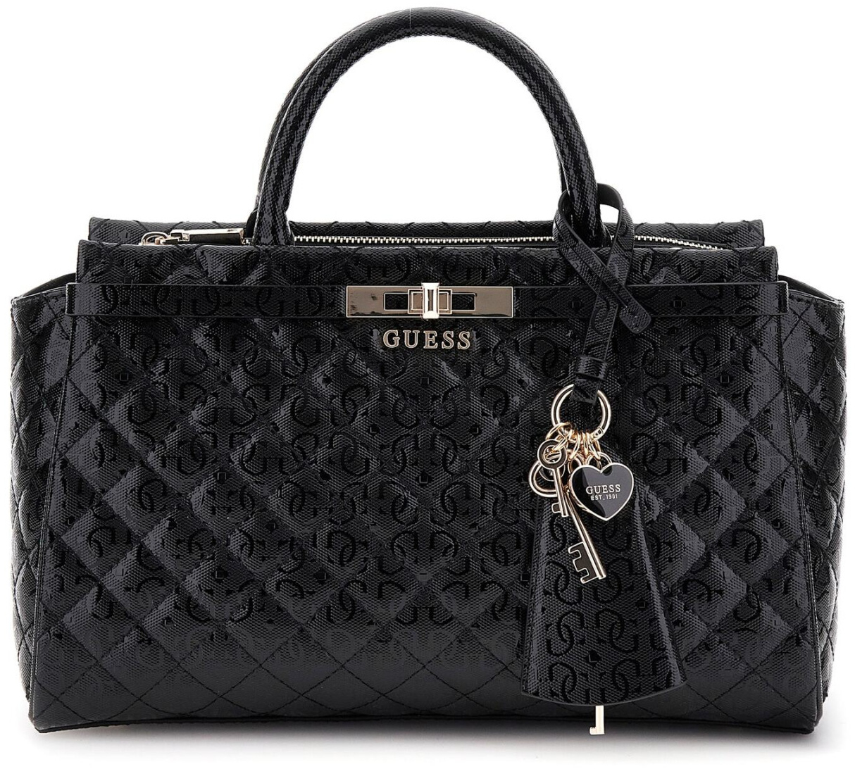 Guess 'Idra' Girlfriend Satchel Damentasche schwarz